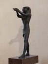 Ancient Egyptian sculpture in bronze