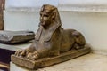 Ancient Egyptian statuette of the Sphinx