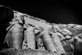 Ancient Egyptian temple built by Ramses Nefertari II Abu Simbel Royalty Free Stock Photo