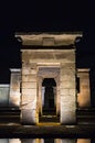 Ancient Egyptian temple Temple Debod Royalty Free Stock Photo