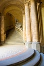 Ancient and elegant marble staircase