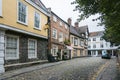 Ancient English Cobbled Street