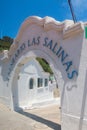 Ancient entrance of the historic Las Salinas spa, in the neighborhood of the same name, in the city of ViÃÂ±a del Mar. Coastal
