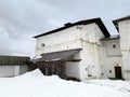 Ancient Epiphany Church in the Ferapontov monastery. Russia,Vologda region, Ferapontovo Royalty Free Stock Photo