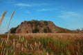 An ancient extinct volcano