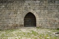 Ancient famous Belmonte Castle in Portugal