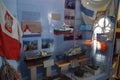 Ancient fishing boats in the Fisherman\'s Museum on the Hel Spit