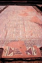 Ancient floor mosaic