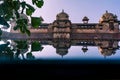 Ancient fort and it's reflection