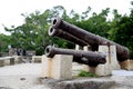 The ancient fort in xiamen,fujian Royalty Free Stock Photo