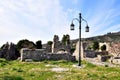 Ancient fortess in Bar, Montenegro Royalty Free Stock Photo