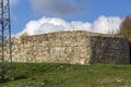 Ancient fortification Castra ad Montanensium in town of Montana, Bulgaria