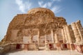 The ancient fortification Masada in  Israel. Masada National Park in the Dead Sea region of Israel Royalty Free Stock Photo