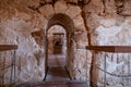 The ancient fortification Masada in Israel. Masada National Park in the Dead Sea region of Israel Royalty Free Stock Photo