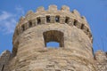 Ancient fortification and tower, Baku Azerbaijan Royalty Free Stock Photo