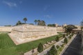 The ancient fortified capital Mdina, island of Malta, on a sunny day