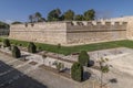 The ancient fortified capital Mdina, island of Malta, on a sunny day