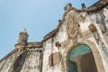 An ancient fortress by the beach. Built in a time long gone by, stands tall and proud on the edge of the beach.