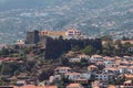 Ancient fortress and city. Funchal, Madeira, Portugal Royalty Free Stock Photo