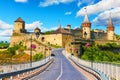 Ancient fortress in Kamianets-Podilskyi, Ukraine Royalty Free Stock Photo