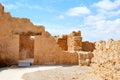Ancient fortress Massada Royalty Free Stock Photo