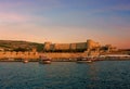 Ancient fortress in the north aegean island of Bozcaada Turkey