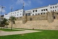 Ancient fortress ruins in Medina of Tangier, Morocco. Royalty Free Stock Photo