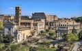 Ancient Forum Titus Arch Roman Colosseum Rome Italy Royalty Free Stock Photo