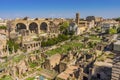 Ancient Forum Titus Arch Roman Colosseum Rome Italy Royalty Free Stock Photo