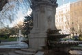 Ancient fountain in Madrid, Spain