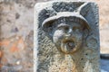 Ancient fountain in Pompeii, Italy