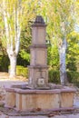 Ancient Fountain in a Village Traditional Symbol Royalty Free Stock Photo