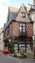 Ancient frame house in France