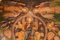 Ancient fresco in christian church in Cappadocia, Turkey Royalty Free Stock Photo