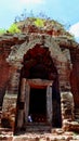 The ancient Funan sites of Angkor Borei and Phnom Da is a hill and the name for the first art style period in pre- Royalty Free Stock Photo