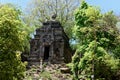 The ancient Funan sites of Angkor Borei and Phnom Da is a hill and the name for the first art style period in pre-Angkorian times, Royalty Free Stock Photo