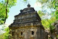 The ancient Funan sites of Angkor Borei and Phnom Da is a hill and the name for the first art style period in pre-Angkorian times, Royalty Free Stock Photo