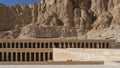 The ancient funerary temple of the queen-Pharaoh Hatshepsut Royalty Free Stock Photo