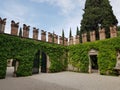 Verona ancient villa garden