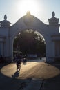 Ancient gate in the city