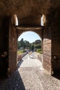 Gate of Amboise in Rhodes fortress, Greece