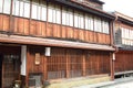Ancient geisha house in Higashi Chaya district. Kanazawa. Chubu. Japan