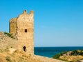 Ancient Genoese fortress in Feodosia, Crimea