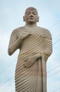 Giant Buddha Statue in Gaya, India Royalty Free Stock Photo