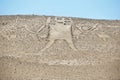 Ancient giant geoglyph known as Atacama giant Royalty Free Stock Photo