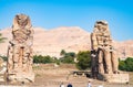 Ancient giant statues of Egypt Royalty Free Stock Photo