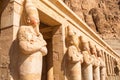 Ancient giant statues of Egypt Royalty Free Stock Photo