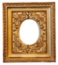 Ancient Gilded frame Royalty Free Stock Photo
