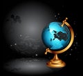Ancient globe Royalty Free Stock Photo