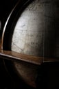 Ancient globe of planet earth Royalty Free Stock Photo